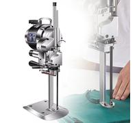 Industrial Electric Fabric Cutting Machine - Low Noise Stand Up Cutter for Cotton, Wool, Silk, Chemical Fiber, Leather - 1200W Heavy Duty Design