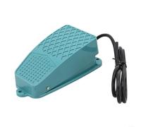 Industrial Electric Footswitch with Anti Slip Design, Heavy Duty Momentary Foot Switch for Equipment (TFS-105)