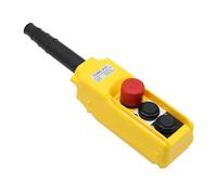 Industrial Electric Hoist Button Control with Emergency Stop COBC-61C/62C/63C Single Speed Rainproof Traveling Switch(COBC-62C)