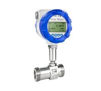 Industrial Electromagnetic Flowmeter With LCD Digital Display DN4-DN100 Turbine Water Flow Sensor High Sensitivity, Fast Response(DN15)