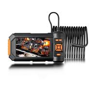 Industrial Endoscope 1080P, 5 Inch Screen with Adjustable Lights, IP67 Waterproof Sewer Camera