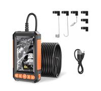 Industrial Endoscope, 4.3" Endoscope Inspection Camera, 8MM Handheld Camera with 8 LED Lights