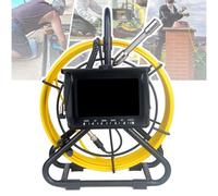 Industrial Endoscope 4.3-Inch Screen, 18mm Camera, 20/30/40/50m Length, Photo & Video Recording, Adjustable LED Lighting, IP68 Waterproof