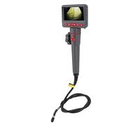 Industrial Endoscope, 8.5mm Borescope Inspection 1080P Borescope Endoscope Camera 180 Degree Two Way Steering Inspection Camera with Screen for Car Repair Underwater Inspection