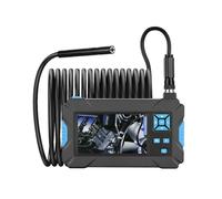 Industrial Endoscope Camera, Endoscope with Dual 1080P Cameras, 8+1 LED Lights, Inspection Camera with 4.3 Inch Display 5m Hard Wire 8mm Camera Diameter (1920x1080P Single Camera