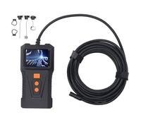 Industrial Endoscope Inspection Camera | 2 Inch HD Screen with 5m Cable & 8mm Lens | 360° Rotatable Borescope for Cars/Home/Sewer | IP67 Weatherproof, 1920x1080 Resolution