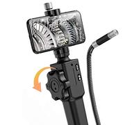 Industrial Endoscope Inspection Camera, 5.0MP 180 Degree Borescope with Snakelike Tube for iPhone and Android
