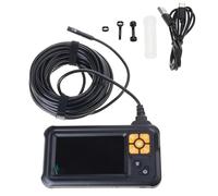 Industrial Endoscope Inspection Camera Double Lens Borescope Camera With 4.3in Screen 8 LEDs Type-C Rechargeable Double Lens Borescope