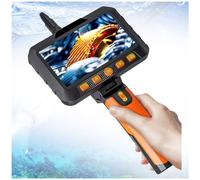 Industrial Endoscope,New 5-inch Large Screen Handheld Industrial Endoscope With Dual Lens 1080P High-definition Pipeline Auto Repair Convenient Endoscope, Anti Slip Handle,