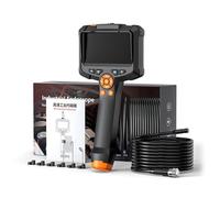 Industrial Endoscope USB C Rechargeable 8mm Diameter Borescope Inspection Camera Camera With 4.3in Screen Long Battery Inspection