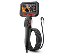Industrial Endoscope With 4.3-Inch Display, 6mm Single Lens, 180° Lens Rotation, Equipped With 32g Card, 1080p Resolution, 1.6m Tube Length, For Pipeline, Machinery, Wall Pipe Inspection