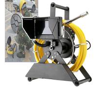 Industrial Endoscope with 4.3 Inch Screen, Video Recording, Adjustable LED Brightness, IP68 Waterproof, 16GB Recording Card, Power Display, 20/30m Length Optional