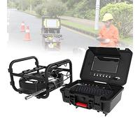 Industrial Endoscope with LCD Monitor and DVR for Drain Inspection