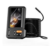 Industrial Endoscopes Camera, 4.3" HD Screen 1080P Inspection Camera 8MM Probe IP67 Borescope For Pipeline Auto Repair Home Appliance(C)