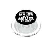 Industrial Engineering Major By Day Memes By Night Engineer PopSockets PopGrip for MagSafe