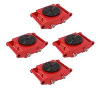 Industrial Equipment Mover with 360° Rollers, Heavy Duty Support Up to 13200lbs for Relocation