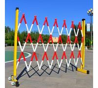 Industrial Expandable Metal Barricade, Expandable Barrier Expandable Barricade Portable Retractable Traffic Barrier Ensure That All Dangerous Or Restricted Areas Are Blocked Off. for Playgro