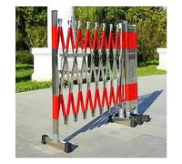 Industrial Expandable Metal Barricade, Mobile Safety Barrier Gate Retractable Traffic Fence Foldable Stainless Steel Fence Quickly Block Scissor Gate For School, Banks, R