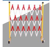 Industrial Expandable Metal Barricade, Portable Mobile Expanding Safety Barrier Expandable Barricade Mobile Barricades, Folding Barricades Insulated Retractable Traffic Barriers Crowd Contro