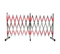 Industrial Expandable Road Safety Barrier for Construction Sites Retractable Portable Security Barrier for Elevator Garage & Work Zone Safety