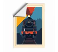 Industrial Express Vintage Unframed Wall Art Print A2 (59.4×42cm), Wall Decor for Living Room, Bedroom, Office & Home, Art Gift