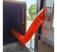 Industrial Extractor Fan Duct Hosing, 30 28 26 24 20 18 16 14 12 10 8 7 6 Inch Large Flexible HVAC Ductwork Fan Air Ducting for Basement Bathroom and Attic(L 2m/6.5 ft,Id(A) 55CM/21.6 in)