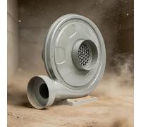 Industrial Extractor Fan, Wood Chip Dust Extractor, Low Noise Blower for Workshop, Removes Fumes and Dust, Ventilator for Woodworking Laser Engraving
