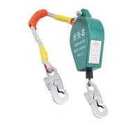 Industrial Fall Device 10m Ranges 800lbd Weight Limit Double Brake Systems and Impacts Resistant Design Selves Retracting Lifelines