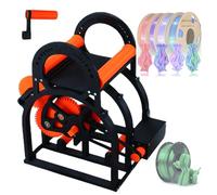 Industrial Filament Respooler, Heavy Duty 3D Printer Spool Rewinder for 20cm Spools, Removable Modular Design, Easy to Operate for Workshops Studios