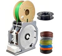 Industrial Filament Spool Rewinder with Smart Start-Stop for 1kg Spools, Compatible with PLA, PETG, ABS, TPU, Nylon, and Other 3D Printing Materials