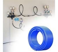 Industrial Flexible Air Compressor Pipe Hose, Portable Atmosphere Compressor Hose Line, High Pressure Air Tubing for Construction/Renovation/Factory/Workshop(C-L/OD x ID,80M x 14x10mm)