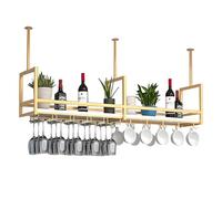 Industrial Floating Wine Rack Rustic Iron & Wood Shelves for Spirits & Glasses Stylish Bar Storage for Kitchen or Café 120x30x60cm Space-Saving Design