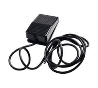 Industrial Foot Switch Metal 10A 250V Non-Slip Foot Pedal Switch Steel Housing Flame Protection Momentary Step Switch for Industry 100 x 60 mm Robust Durable Electric Foot Button 10A AC250V SPDT