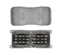 Industrial Foot Switch Pedal Push Button Controller YDT1-20 with Non-Slip Aluminum Alloy Case, 380V 15A 1NC+1NO Contacts, IP62 Waterproof for Manufacturing, Maintenance, Repair