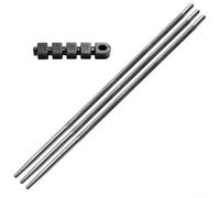Industrial for chainsaw Files 3-Pack 245mm Long Lasting Industrial(4mm) | 3-piece set, 4/4.8/5.5mm sizes, round steel files, fits electric saws, long-lasting edge