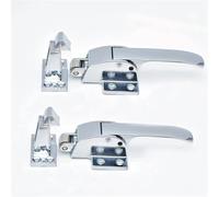 Industrial Freezer Oven and Refrigerator Cabinet Flush Door Zinc Alloy 6 Inch Handle Lock GT1050 1Pcs(1061-Zinc)