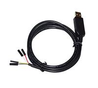 INDUSTRIAL FT232RL U UART TTL 5V 3V3 TO 4PIN DEBUG DU-PONT JUMPER DOWNLOAD CABLE TTL-232R-5V TTL-232R-3V3 VCC GND TXD RXD(3.6m,TTL 5V)