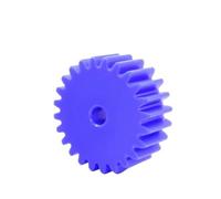 Industrial gear,Pinion spur gear 28T-45T Plastic Spur Gear 3Mod Cylindrical Flat Gear 28 30 31 32 33 34 35 36 To 45Teeth Blue Nylon Drive Gears(45T)