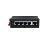 Industrial Gigabit POE Switch 5/6 Port 100/1000 Base-T DIN IP30 Network Ethernet Switch Lightning Protection Max BT90W (Color : ZX500-SW1050)