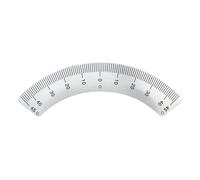 Industrial Grade 45 Degree ArcShape Gauge 45-0-45 Angles Ruler With Clear Scale Woodworking Tool For Carpenter Measuring Gauging Tools Caliper