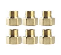 Industrial Grade Hose Reducer Adapters Female to Male Connectors Versatile Brass Adapter Fit for Plumbing Water Pipe Connector