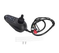Industrial Grade Joystick Controller with 50A High Current and Magnetic Brake Connector - Separate Type Controller for Vehicle Robot and Mobile Platforms - Aluminum Housing for