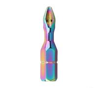 Industrial Grade Magnetic Electric Screwdriver Bit Cross Head Alloy Steel for Impact Resistant Tools Hex Shank 6 3mm (65mm)