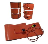 Industrial-Grade Metal Drum Insulated Heater With Adjustable Thermostat And Silicone Rubber, Ideal For Grease Keg Heating In Factory Settings (Size : 200L 174 * 25CM)