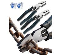 Industrial-Grade Multi-Function Cutting Pliers - Heavy-Duty 9-in-1 Multi-Functional Pliers Nail Puller with High-Leverage Design - Easily Cuts Through Thick Steel Wire Ropes, Iron Wires & Cables (2)