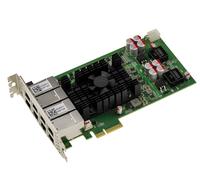 Industrial Grade PCIe 4X 8 Port Gigabit Ethernet Card PoE+ 30W Intel I350