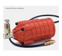 Industrial Grade Pneumatic Jack Lift, High Power Air Hydraulic Jack Booster Pump Tool DIY(Round 24MM)