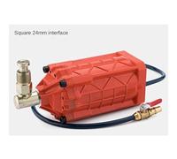 Industrial Grade Pneumatic Jack Lift, High Power Air Hydraulic Jack Booster Pump Tool DIY(Square 24MM)