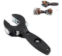 Industrial-Grade Ratchet Pipe for Smooth Cutting of Thin-Walled Copper Aluminum and For Stainless Steel Pipes (Black)
