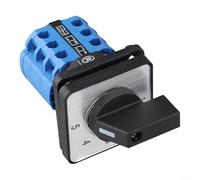 Industrial Grade Rotary Selector Switch for LW26-25 Series 3-Pole 5-Position Changeover Cam Switch Integration